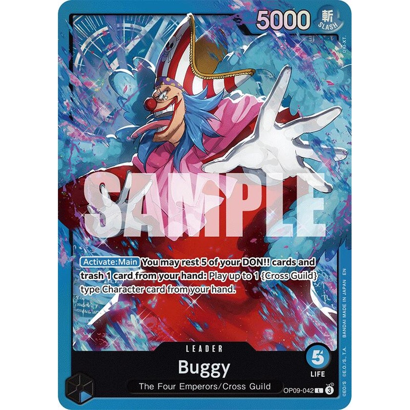 Buggy (OP09-042) [Starter Deck: Blue Buggy]