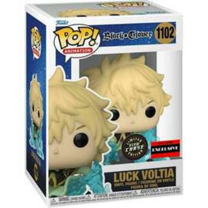 Funko Pop! Animation: Black Clover – Luck Voltia (AAA Anime Exclusive) #1102 (Glow Chase)