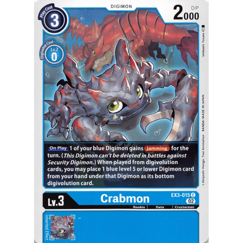 Crabmon [EX3-015] [Draconic Roar] Normal