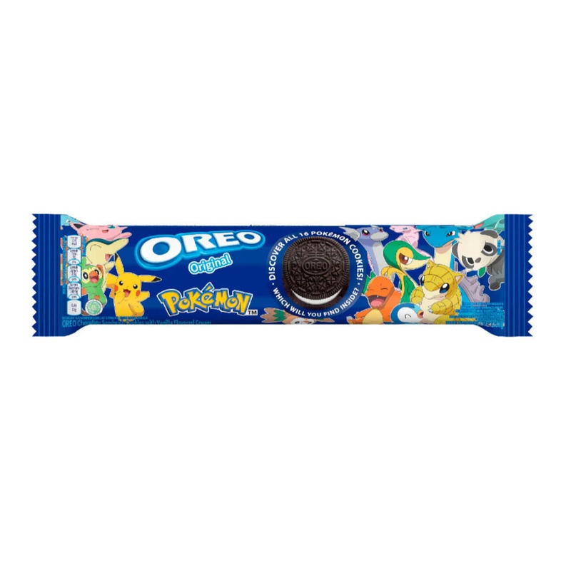 Oreo Pokmon Original Cream Sandwich 128g (SNG 12)