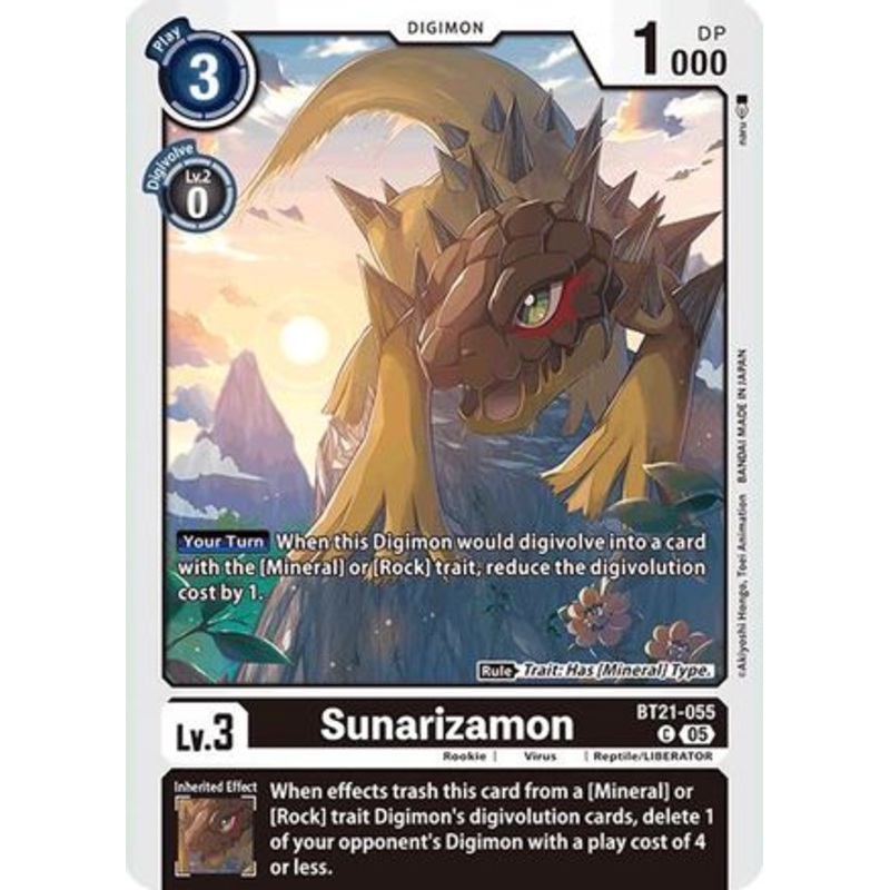 Sunarizamon [BT21-055] [World Convergence]