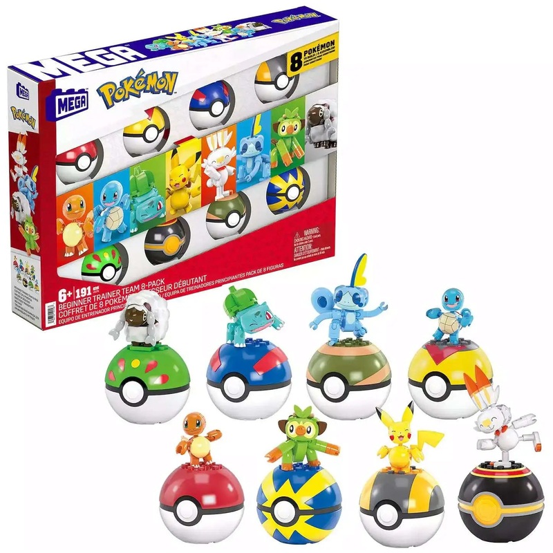 (DAMAGED BOX) Pokemon Beginner Trainer Team Exclusive 8-Pack Set