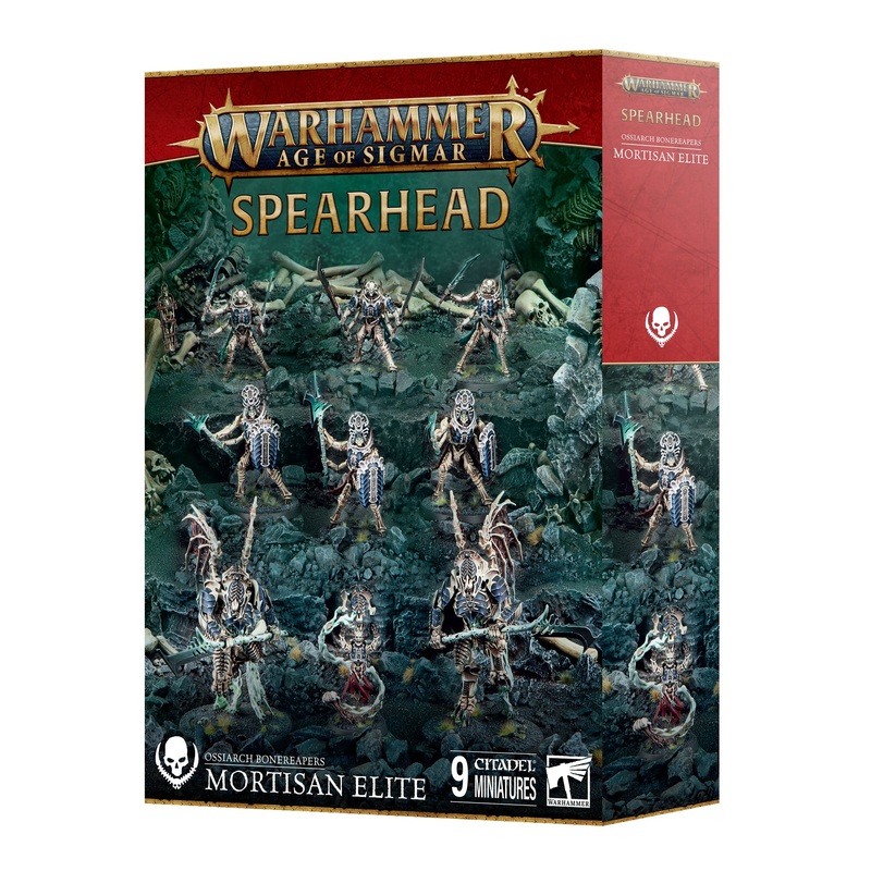 SPEARHEAD: Ossiarch BONEREAPERS MORTISAN ELITE