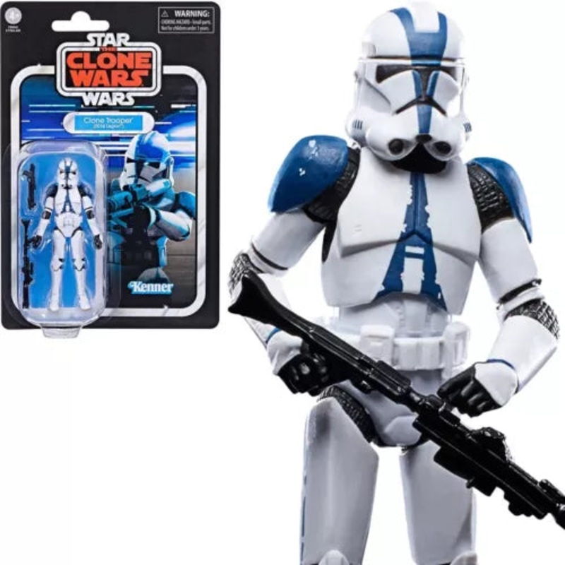 [Pre-Owned] Kenner Star Wars Vintage Collection: The Clone Wars – Clone Trooper (501st Legion)
