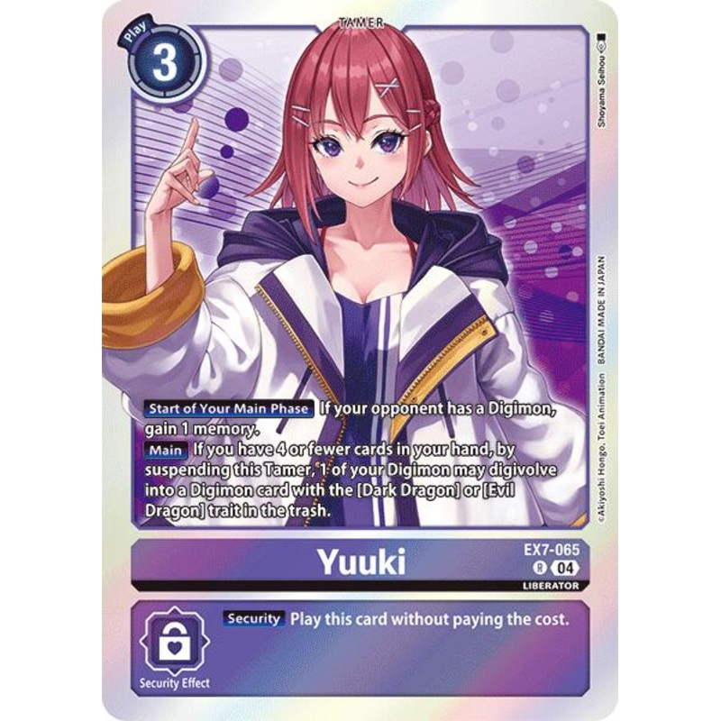 Yuuki [EX7-065-R] [Digimon LIBERATOR] Foil