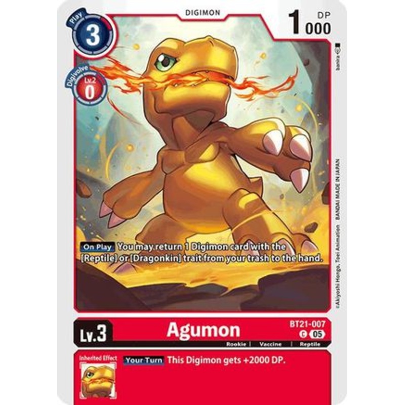 Agumon [BT21-007] [World Convergence]
