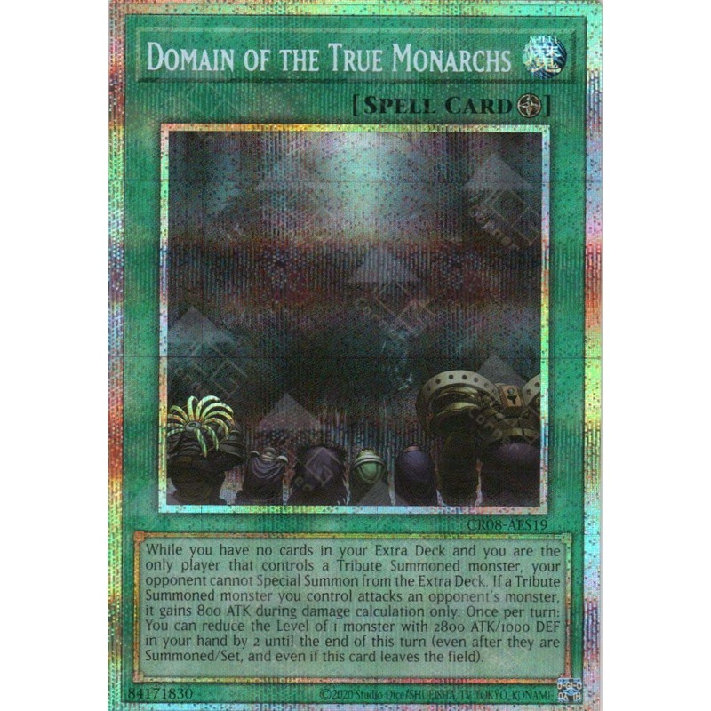 CR08-AES19 Domain of the True Monarchs (PSER) Single