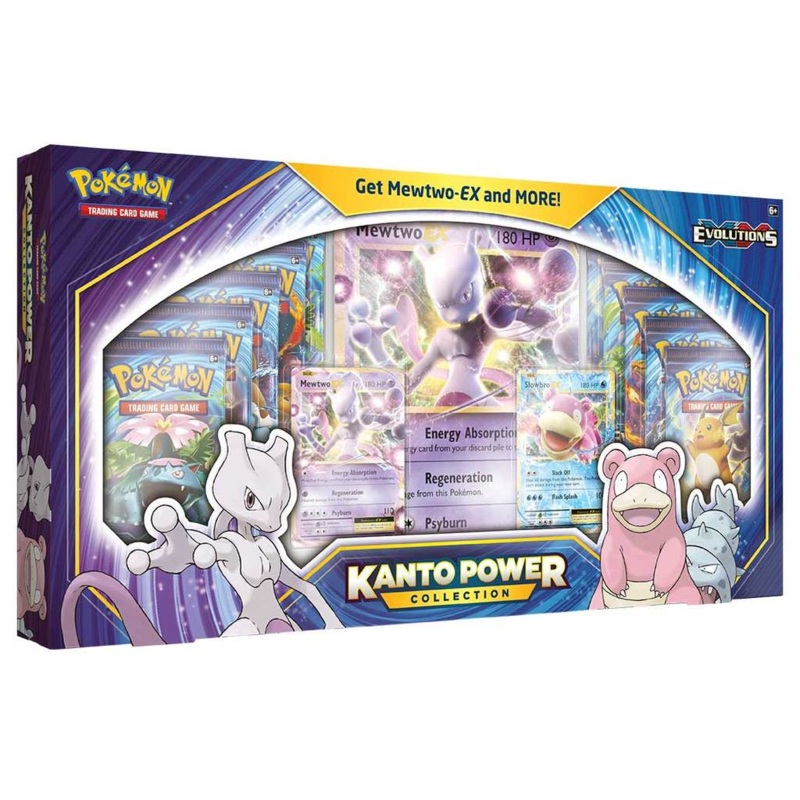 XY: Evolutions – Kanto Power Collection (Mewtwo EX and Slowbro EX)