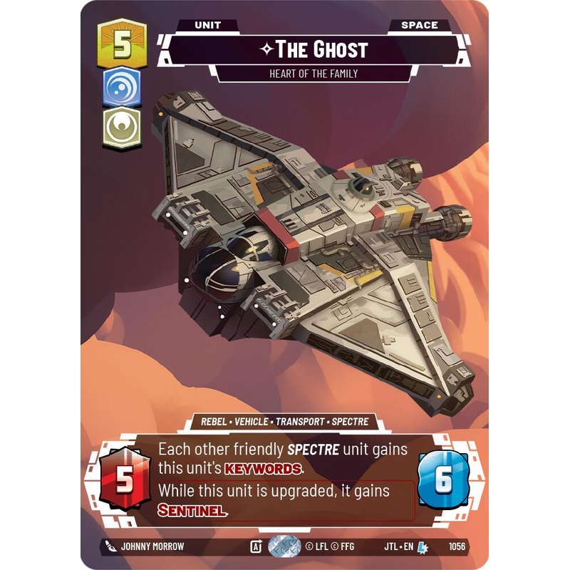 The Ghost – Heart of the Family (1056) (Prestige Foil) (1056) [Jump to Lightspeed]