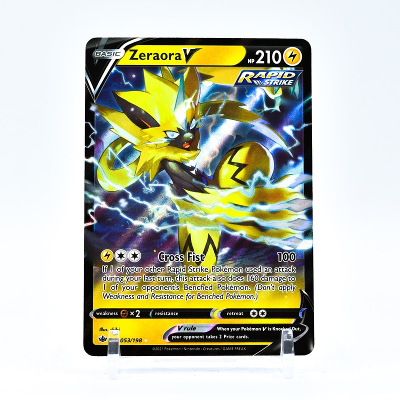 Zeraora V – 053/198 Chilling Reign Ultra Rare Pokemon – NM/MINT
