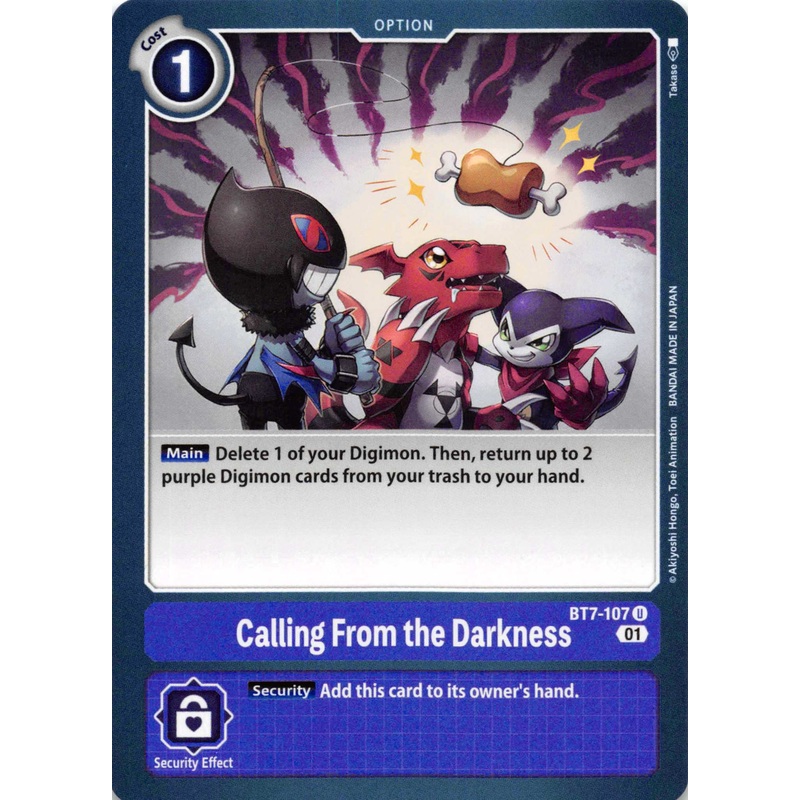 Calling From the Darkness [BT7-107] [Next Adventure] Normal
