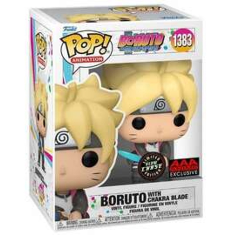 Funko Pop! Animation: Boruto – Boruto With Chakra Blade #1383 (Glow Chase) (AAA Anime Exclusive)