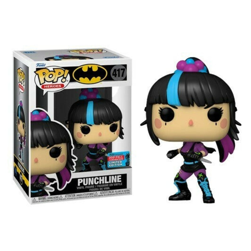 (DAMAGED) Funko Pop! Heroes: Batman – Punchline (2021 Fall Convention) #417