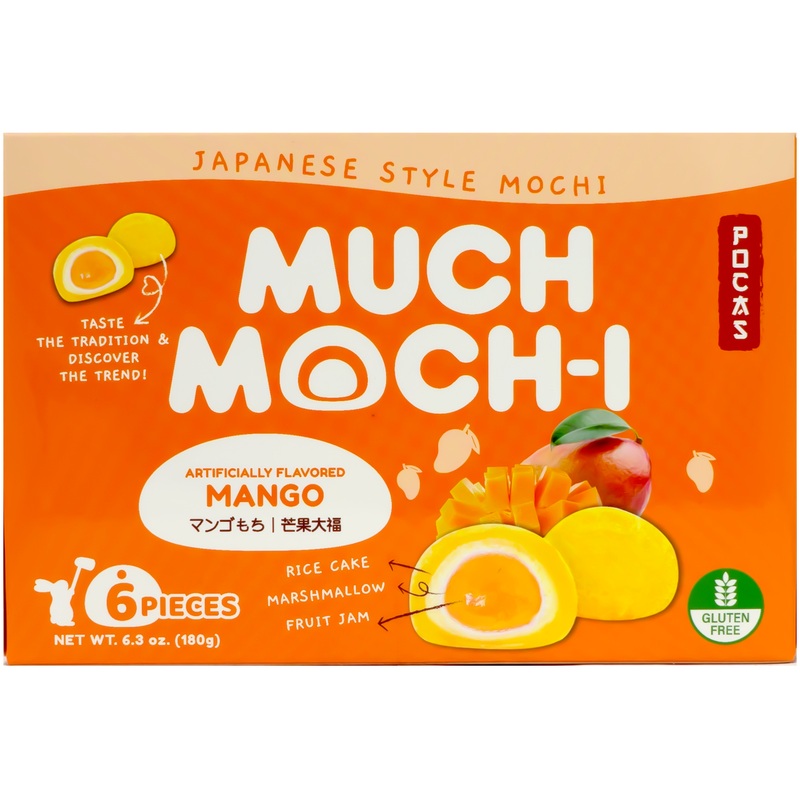 POCAS Much Mochi Mango Flavor 180g (SNG12)