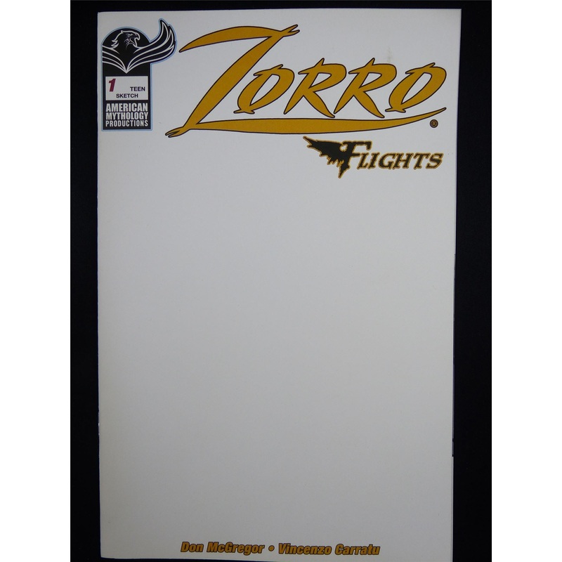 ZORRO: Flight #1 Sketch Variant – May 2023 Mythology Comic #YL