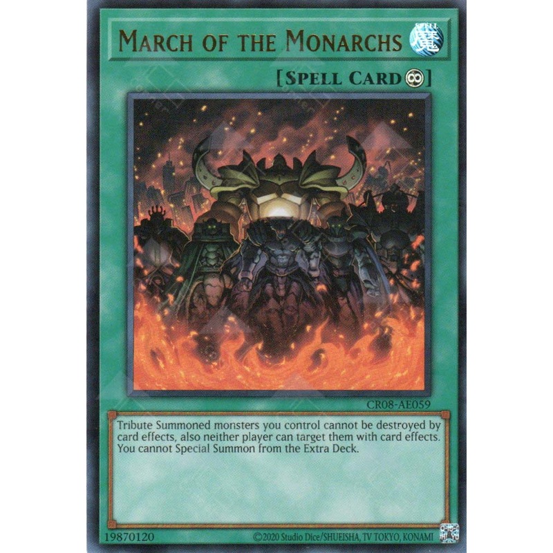 CR08-AE059 March of the Monarchs (UR) Single