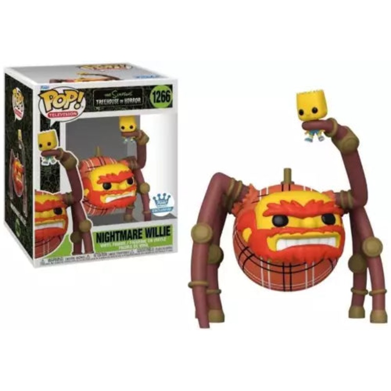 Funko Pop Television: Simpsons Treehouse of Horror – Nightmare Willie (Funko Shop Exclusive) #1266