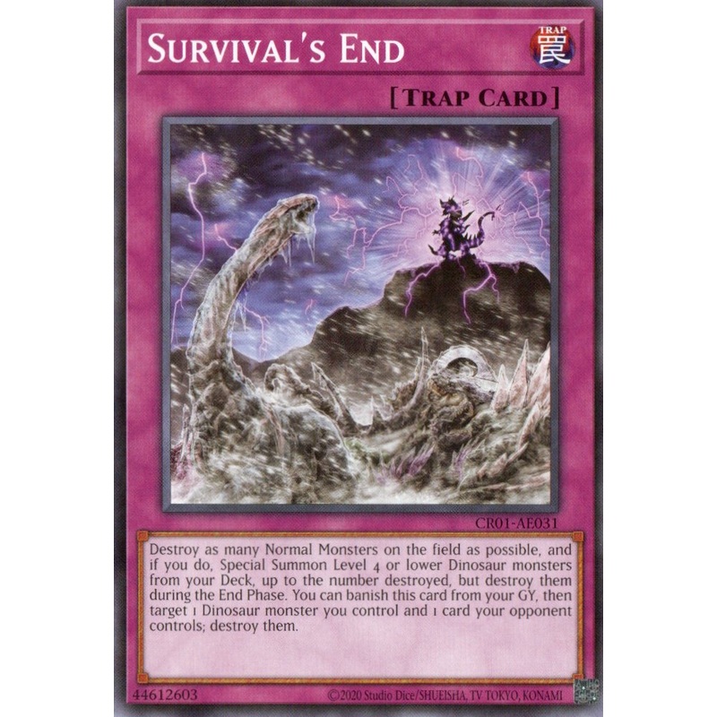 CR01-AE031 Survival’s End (N) Single