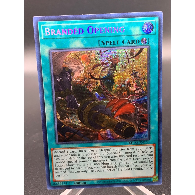 Yu-Gi-Oh! TCG Branded Opening MP22-EN155 – 2022 Tin of the Pharaoh’s Gods