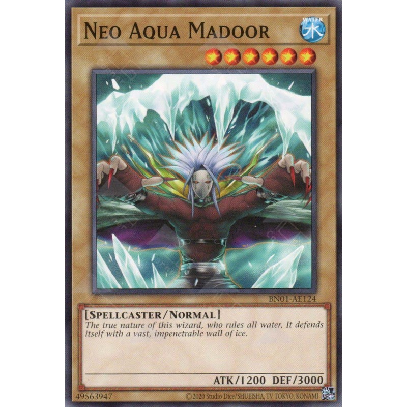 BN01-AE124 Neo Aqua Madoor (N) single