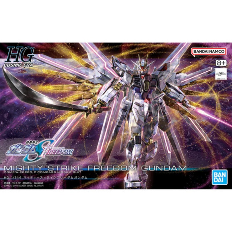 #250 Mighty Strike Freedom Gundam “Gundam SEED Freedom”, Bandai Hobby HG 1/144