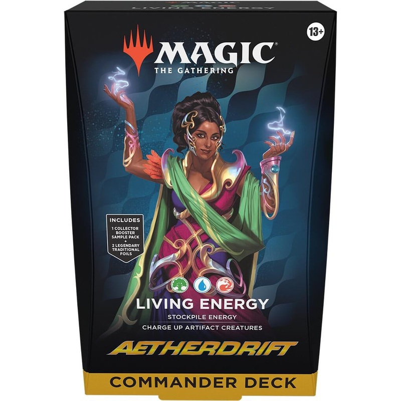 Aetherdrift Commander Deck – Living Energy