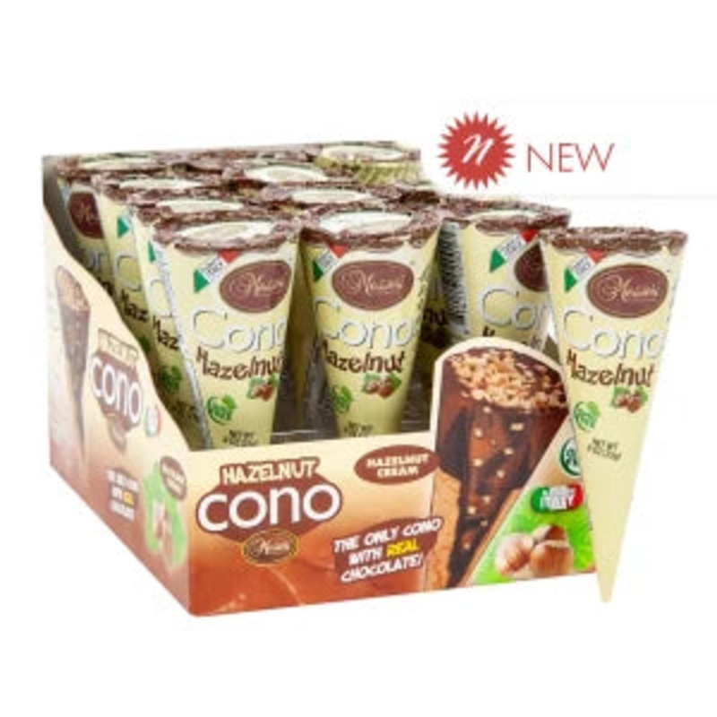 Messori Hazelnut Cono Snack 25g Cone Single