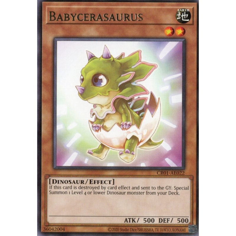 CR01-AE022 Babycerasaurus (R) Single