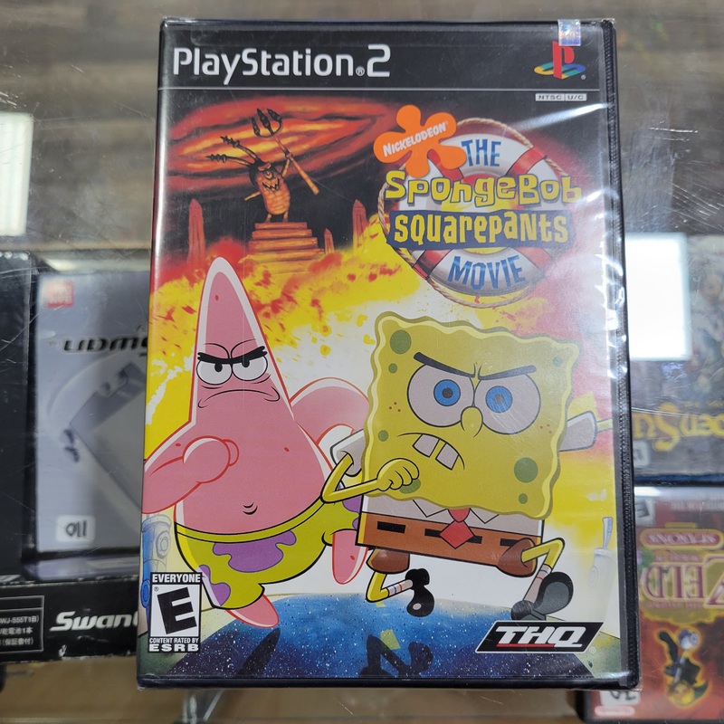 [New Sealed] The Spongebob Squarepants Movie Playstation 2