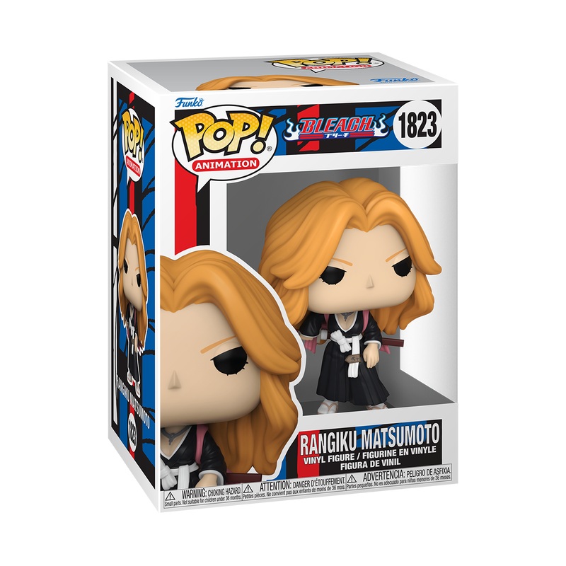 AUTOGRAPHED By Megan Hollingshead Funko Pop! Anime: Bleach – Rangiku Matsumoto #1823 (PM Cert:WT46963)