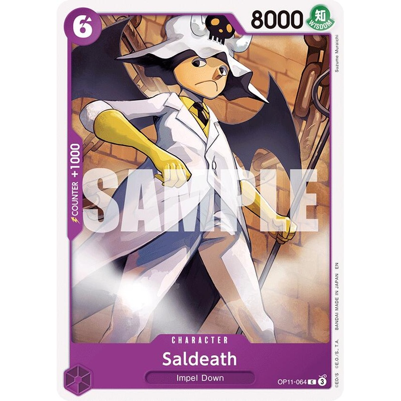 Saldeath [OP11 – OP11-064] Near Mint English Normal