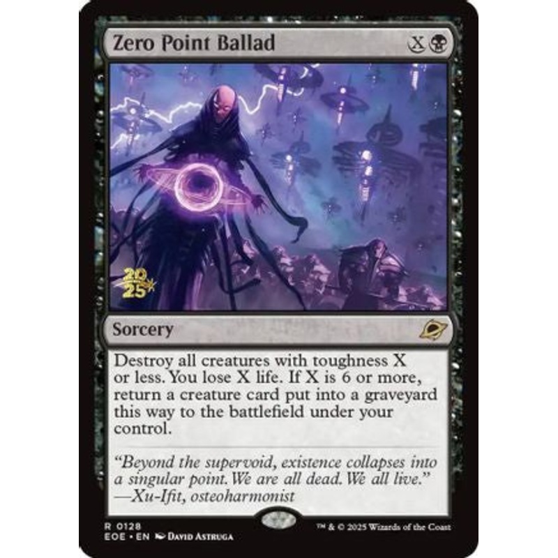 Zero Point Ballad  [Foil]  (PRE-128) – [Prerelease Cards] Near Mint