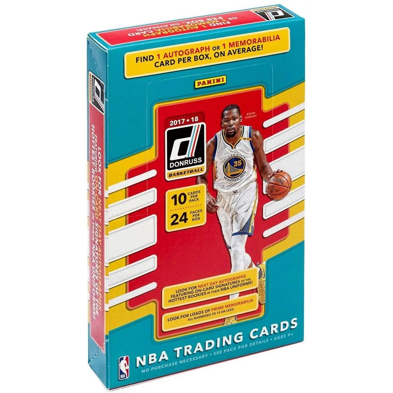 2017-18 Panini Donruss Basketball Hobby Box
