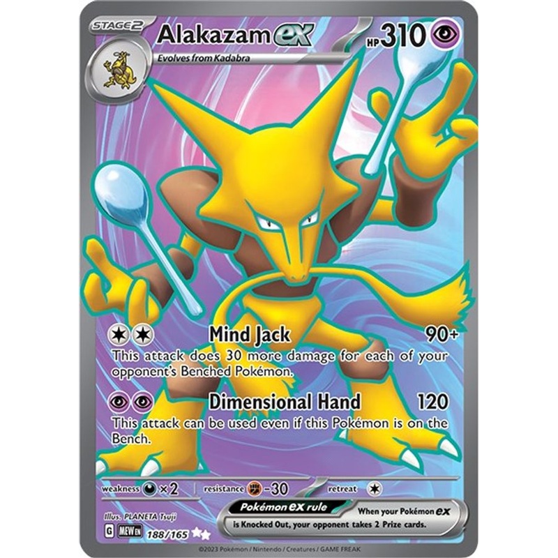 Alakazam EX 188/165