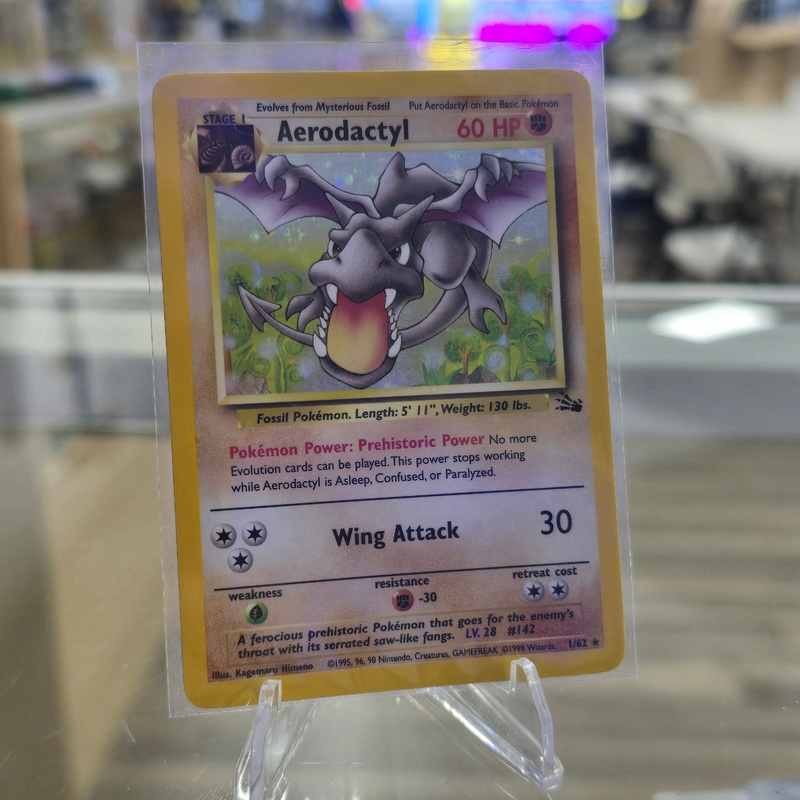 Aerodactyl (1) – Fossil Holofoil (LP)
