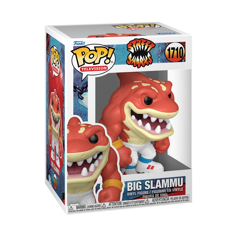 Funko Pop! Television: Street Sharks – Big Slammu #1710