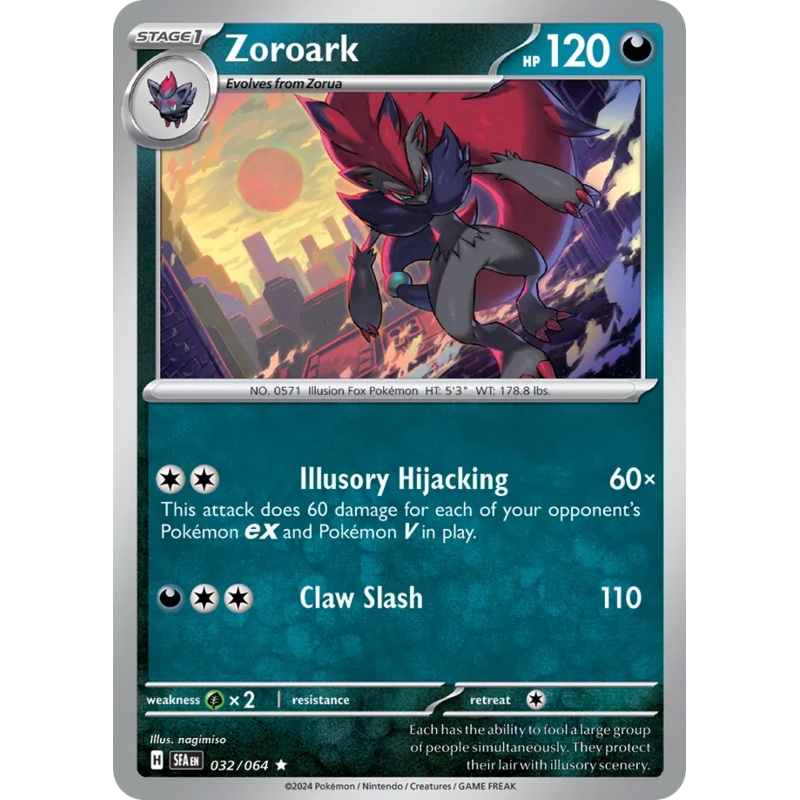 Zoroark – 032/064 Near Mint Holofoil