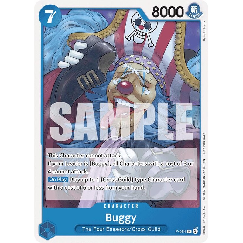 Buggy (OP10 Release Event) (P-084) – [One Piece Promotion Cards]