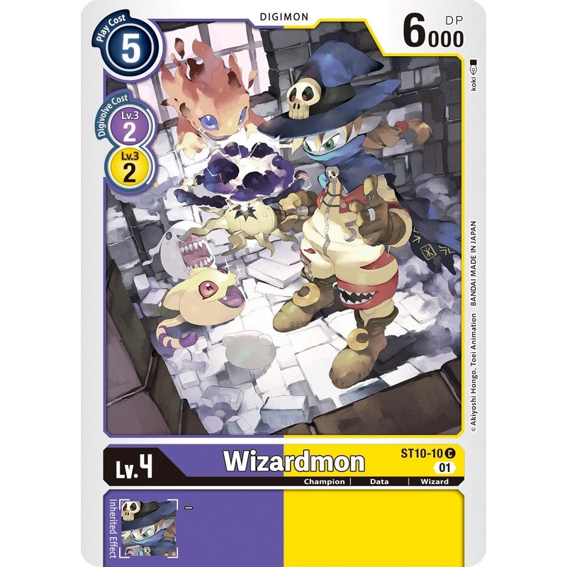 Wizardmon [ST10-10] [Starter Deck 10: Parallel World Tactician] Normal