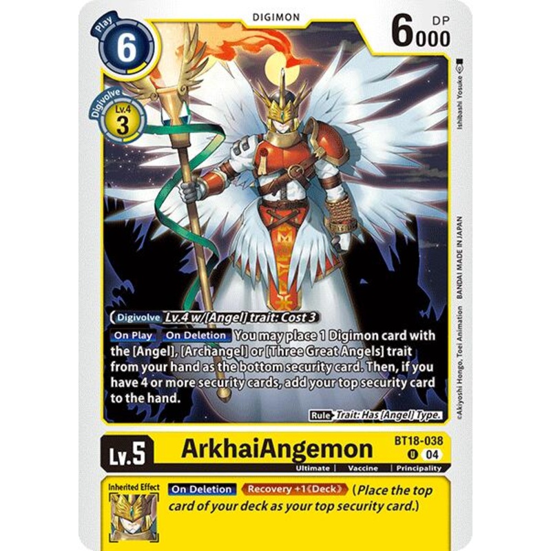 ArkhaiAngemon [BT18-038-U] [Release Special Booster 2.0] Normal