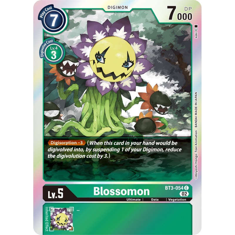 Blossomon (Resurgence Booster Reprint) [BT3-054] [Resurgence Booster] Foil