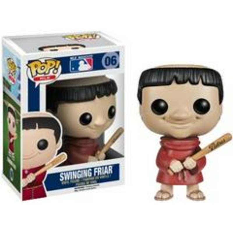 (DAMAGED) Funko Pop! MLB Mascots – Swinging Friar #06