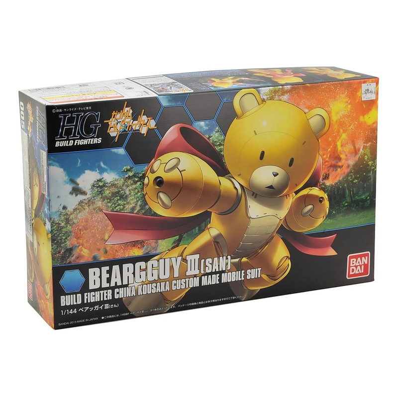 #05 Bearguy III (San). “Gundam Build Fighters”, Bandai Hobby HGBF