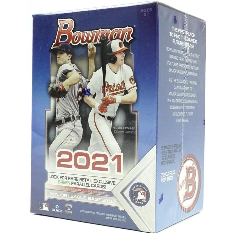 2021 Bowman Baseball Blaster Box