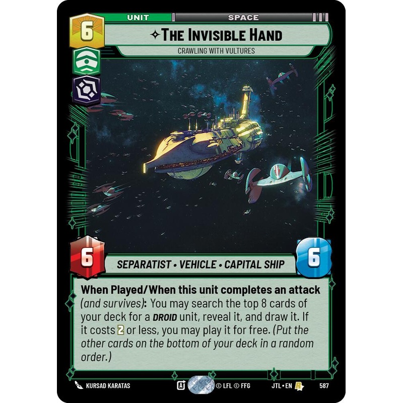 The Invisible Hand – Crawling With Vultures (587) (587) [Jump to Lightspeed]