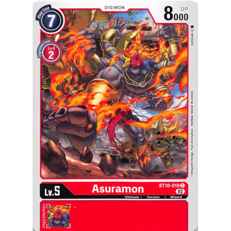 Asuramon [BT10-010] [Xros Encounter] Normal
