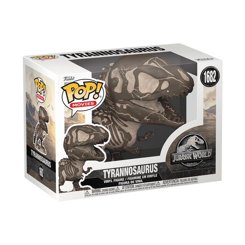Funko Pop! Movies: Jurassic World – Tyrannosaurus Rex (Fossil) #1682