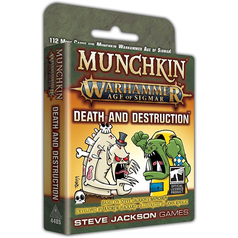 Munchkin Warhammer Age of Sigmar Death and Destruction Expansion