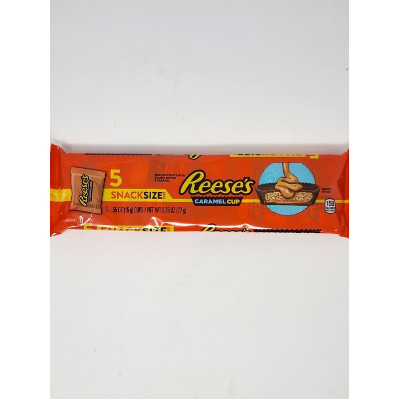 Reese’s Big Cup W/ Caramel Snack Size 5-.55oz Cups Single