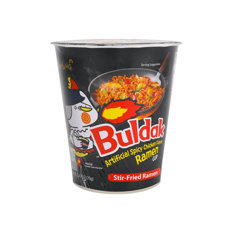 Buldak Ramen Spicy Chicken Flavor Cup – 2.47oz (SNG6)